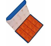 SGL BOX OF 12 PIECES OF ORANGE SILVER CUP CHALK FOR POOL/SNOOKER**