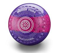 SGL DRAKES PRIDE 0000 HEAVY PROFESSIONAL TRIO LIGHT PURPLE/PURPLE PINK/MAGENTA BOWLS
