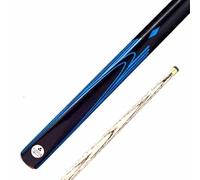SGL KUDOS BLUE DIAMOND 2 PC 57" SNOOKER/POOL CUE WITH 9.5mm TIP**
