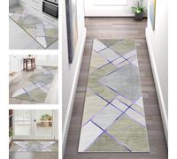 SGLGSTORE Carpet Runners for Hallways Non Slip Washable Runner Rug Doormat Green Brown Grey Purple Kitchenrunner Hall 120X300CM Rugrunners Bedroom Living Room Corridor Floor Mat