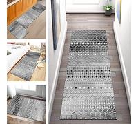 SGLGSTORE Runner Rug for Hallway Non Slip Corridor Modern Geometry Area Rugs for Living Room, Washable Carpet Runners for Hallways Bedroom Kitchen Indoor Floor Mat (Color : A, Size : 60x100cm)