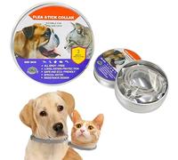 SGM 3 x Flea and Tick Collar for Large Dogs | 3-Month Full-Body Protection | Natural Ingredients | Free Flea Comb & Tweezers Included | Adjustable for Comfort and Security - HS73109 (36cm)