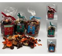 SGM 3pcs Potpourri Set - Citrus & Cinnamon Sparkle, Gingerbread Cookies & Winter Forest Wishes | Scented Potpourri for Home Fragrance, Decorative Air Freshener, Office & Gifts Aroma