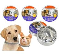 SGM 3x Flea and Tick Collar for Large Dogs | 3-Month Full-Body Protection | Natural Ingredients | Adjustable for Comfort and Security - HS73109 (56cm)