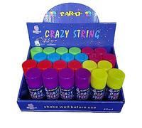 SGM Crazy String Silly String Spray for kids, Children's Birthday Parties Celecbration Occassions Fun Celebration Crazy Streamer Mixed Colours CT0380 (12)