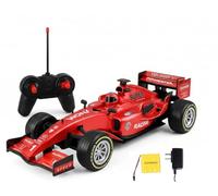 SGM F1 RC Car, 1:12 High Speed F1 Remote Control Car, 2.4 GHz Racing RC Toy, Formula 1 14 km/h Drift & Race Formula 1 Car's, All-Direction Control, Rubber Grip Tyres, Front & Rear Suspension (Red)