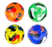 SGM GSM Durable Size 5 Inflatable Football for Kids & Beginners | Lightweight Outdoor Training Ball | Easy to Inflate, Portable & Fun | Ideal Football Gift for Boys Games (67-70cm) x6