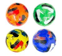 SGM GSM Durable Size 5 Inflatable Football for Kids & Beginners | Lightweight Outdoor Training Ball | Easy to Inflate, Portable & Fun | Ideal Football Gift for Boys (67-70cm) x3