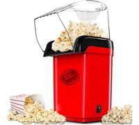 SGM Hot Air Popcorn Maker Machine | 1200W Electric Popcorn Popper | Oil-Free & BPA-Free | Healthy Snacks for Kids & Adults | Fast 2-Min Popcorn for Home, Movie Nights, & Parties | Retro Design PM-1200