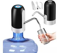 SGM HS-802 5 Gallon Water Bottle Pump, USB Charging Portable Electric Water Pump for for for 2-5 Gallon Jugs USB Charging Portable Water Dispenser for Office, Home, Camping, Kitchen