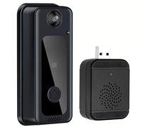 SGM M3 Wireless doorbell, Wifi Door Bell With Camera, connected with external surveillance camera, Smart application Control, WiFi Camera, video recording, Android and Iphone smartphone connection