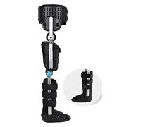 SGNJDKA Comfortable Hip Orthosis Brace Leg Stabilizer Breathable Knee Ankle Foot Support Braces Fits Both Left Or Right Legs 22.7.15,BlackSmall/S