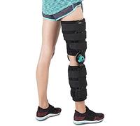 SGNJDKA Hinged Brace Telescoping Knee Orthosis, Adjustable Leg Stabilizer Post Operative Injury Support For Acl, Pcl, Mcl Or Lcl One Size Fits Most - Unisex,