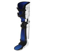 SGNJDKA Hinged Knee Foot Support Brace,Adjustable Knee Joint Support Medical Leg Fracture Hip Fixed And Ankle Orthosis Brace Booster Knee, Foot Protector Thigh, V?nster