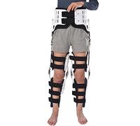 SGNJDKA Hip And Ankle Fixed Brace Leg Orthosis Knee Support Femoral Fracture Lower Limb Paralysis For Orthopedic Rehab,A