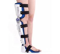 SGNJDKA Knee Orthosis Support Stabilizer,Protector Fully Adjustable Calf Ankle Foot Fixed Bracket Left Lateral and Leg Medial for Pain,Osteoarthritis,Knee Joint Pain 1004,RIGHT