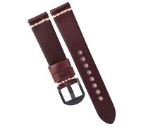 SGNJDKA Luxurious Brown Watch Straps For Men - Adjustable Band Length