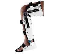 SGNJDKA Orthosis with Walking Boots Adjustable Knee Fixed Brace Joint Leg Orthotics Support Protector Stabilizer Fracture Fix Rehabilitation,Left feet