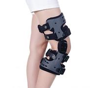 SGNJDKA with Osteoarthritis Adjustable Stabilizing Knee Brace Protection and Recovery, Left or Leg (Black Right)