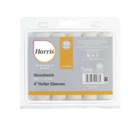 Sgood 4 Inch 10Pk Varn Roller Sleeve Harris Emulsion Woodwork And Gloss Paint Roller Sleeves Pack Of 10