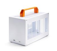 SGPC K49-WT White Mini ITX Case - 8.3L Small Form Factor, Supports GPU up to 300mm, CPU Cooler up to 69mm, SFX PSU, USB 3.0 & Type-C Front I/O, Includes 2 Handles (K49WT)