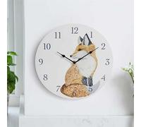 sgpuk Smart Garden Products Country Style Outside In Wall Clock, 12" (Fox)