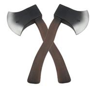 Sgqtqybk 2Pcs Axes 11x4.9 Realistic Foam Axe Hatchet Halloween Costumes for Halloween Costume Party Costumes