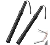 Sgqtqybk 2Pcs Battle Ropes for Home Gym, Ropeless Weighted Battle Ropes, Professional Portable Black Exercise Rope for Indoor Outdoor Home Gym Office Strength Workout Rope