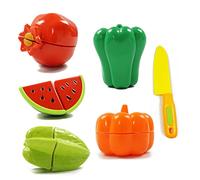 Sgqtqybk Cutting Fruit Set Plastic Food Toys Pretend Play Kitchen Set Early Educational Toy Kids Cognitive Toys 1
