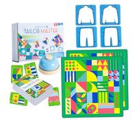 Sgqtqybk Matching Games, Kids Puzzles with Bell, Tablecloth, Pattern Cards, Exquisite Tailor Board Games to Cultivate Concentration, Reverse Thinking