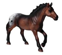Sgqtqybk Toy Horse, 5.7x1.6x3.9'' Realistic Plastic Horse Statue with Natural Pose, Educational Toy Provides Information About Horses & Encourage Compassion for Animals