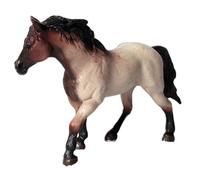 Sgqtqybk Toy Horse, 6.3x1.6x3.7'' Realistic Plastic Horse Statue with Natural Pose, Educational Toy Provides Information About Horses & Encourage Compassion for Animals