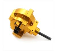 SGREHJDR 1 pair Aluminum Alloy Front or Rear Gear Box Complete Drive & Diff.Gear For 02030 03015 02024 02051 102075 1/10 HSP 94123 94107(Right gold)