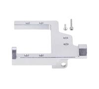 SGREHJDR 1PCS Aluminum Servo Mount Bracket compatible with 1/10 RC Crawler Vanquish VS4-10 Phoenix F10 F10T Axle DIY Upgrades Parts Accessories(Silver)