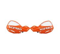 SGRYGSAEA Motorcycle Handguards for Y&AMAHA for H&ONDA for Suzuki for KA&WA&SAKI for B&MW for D&UCATI Universal Motorcycle Moto Cross Handguard for Hand Shield Protector(Orange)