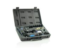 Sgs 1/2" Air Impact & 3/8" Ratchet Wrench 15Pc Set, 250 Ft-Lb/340Nm, Torque Dial