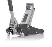 Sgs 1.5 Tonne Low Profile Trolley Jack Aluminium, Hydraulic Rapid Dual Pump 90mm