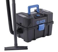 Sgs 15 Litre Wet And Dry Vacuum Cleaner For Workshop Compact Toolbox Style 1100W