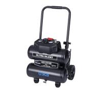 Sgs 17L Air Compressor Low Noise 70Db Oil Free, Wheels Handle 1Hp 5.6Cfm 116Psi