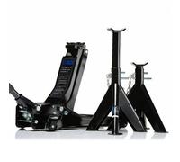 Sgs 2.5 Tonne Low Profile Hydraulic Trolley Jack & Heavy Duty Axle Stands Set