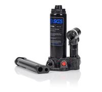 SGS 2 Tonne Hydraulic Bottle Jack, Compact, Heavy Duty Steel - 181mm up to 345mm