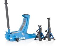 Sgs 2 Tonne Ultra Low Profile Jack 70mm, Pro Trolley Jack & 4 Tonne Axle Stands