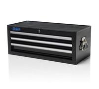 Sgs 26In Professional 3 Drawer Middle Tool Chest, Steel, Drawer Liners & Sliders