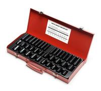 Sgs 38 Pc Metric/imperial Socket Set & Case, Standard/deep Drive For Air Wrench