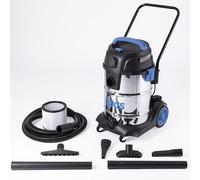 SGS 40 Litre Stainless Steel Workshop Wet and Dry Vacuum with Power Tool Adapter
