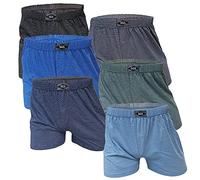 SGS 6 or 10 pack of cotton boxer shorts for men, for men who appreciate loose, comfortable pants. Underwear with premium quality men's pants as men's boxer shorts