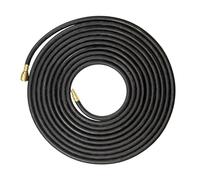 SGS 8mm Rubber Air Compressor Air Hose with Quick Release Couplers - 10m