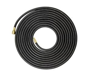 SGS 8mm Rubber Air Compressor Air Hose with Quick Release Couplers - 10m