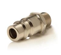 Sgs Air Hose Coupler Hose Connector - Male Qrc To 1/4 Bspm For Air Compressor
