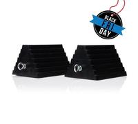 Sgs Extra Large Wheel Chocks - Heavy Duty Pair For Van / 4X4 / Truck / Motorhome